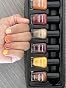 Morovan Chameleon Nail Polish Set: 6 Colors Holographic Quick Dry Mini Nail Lacquer Kit Green Glitter Pink Blue Purple Gray Aurora Shimmer Fall DIY Nail Art Manicure Girls