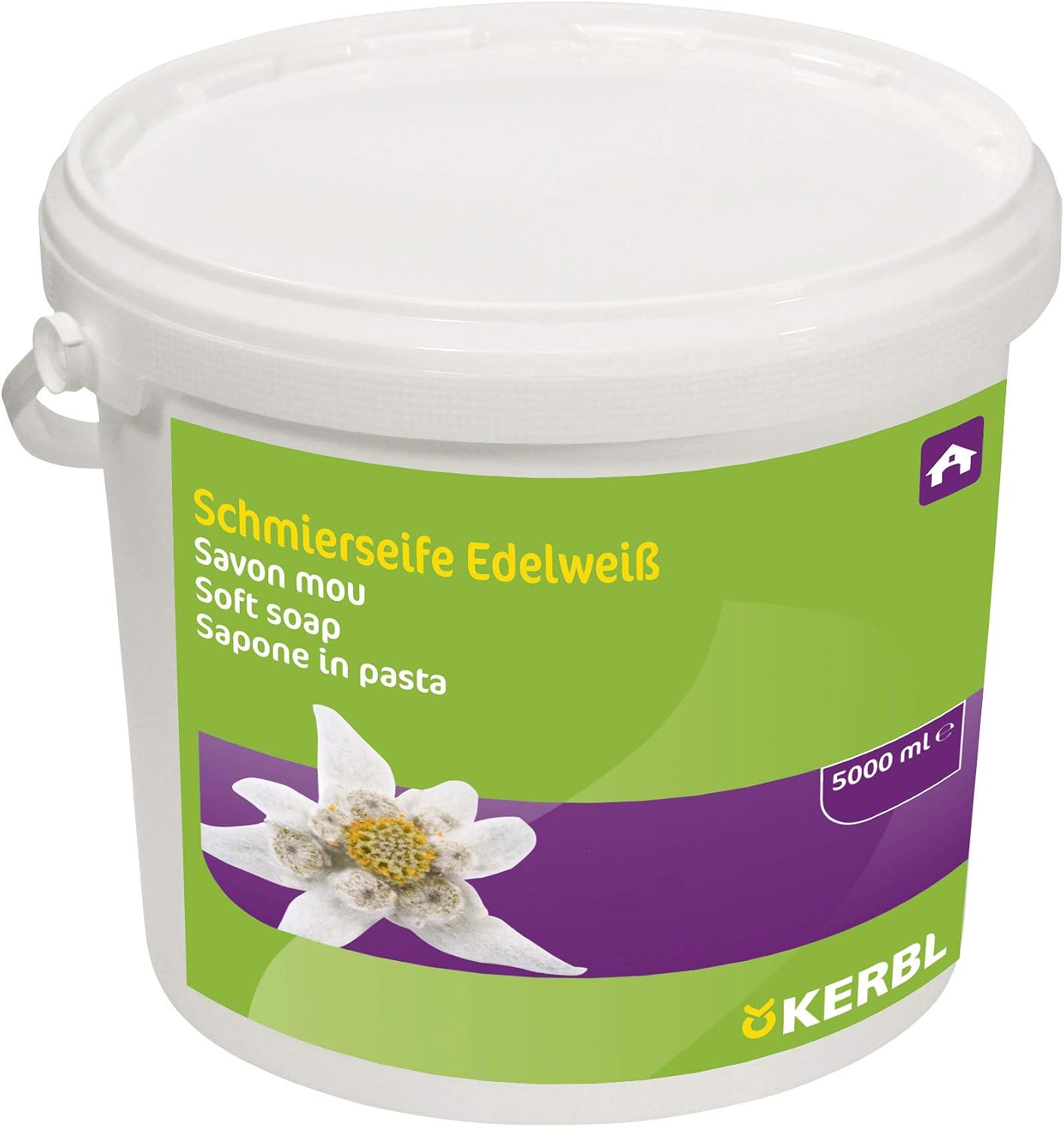 Kerbl Lubricating Soap Edelweiss 5000 ml Bucket