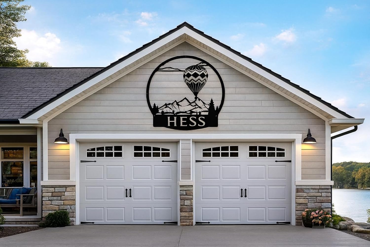 Personalized Airplane Monogram by Sea Biscuit Metal Designs