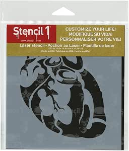 Amazon.com: Stencil1 Heart Anatomical Stencil Durable Quality Reusable ...