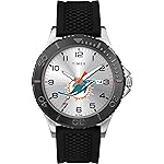 Timex Men\'s TWZFDOLMD NFL Gamer Miami Dolphins Watch