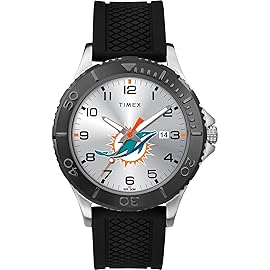 Timex Men\'s TWZFDOLMD NFL Gamer Miami Dolphins Watch