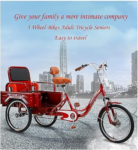 three wheel bike with trailer
