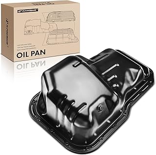 A-Premium Engine Oil Pan Sump with Drain Plug Compatible with Toyota Camry 1992-2001, Solara 1999-2001, 2.2L