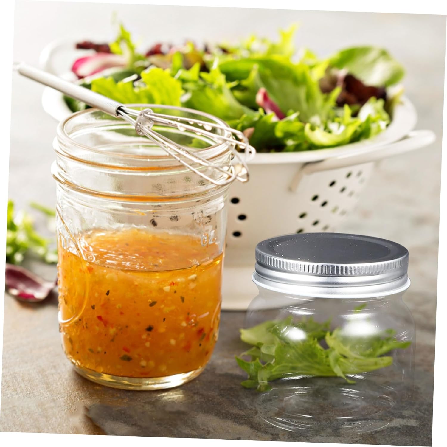 Cabilock Sealed Honey Jars 4 Pack Large Jars Storage Containers Lids for Kitchen and