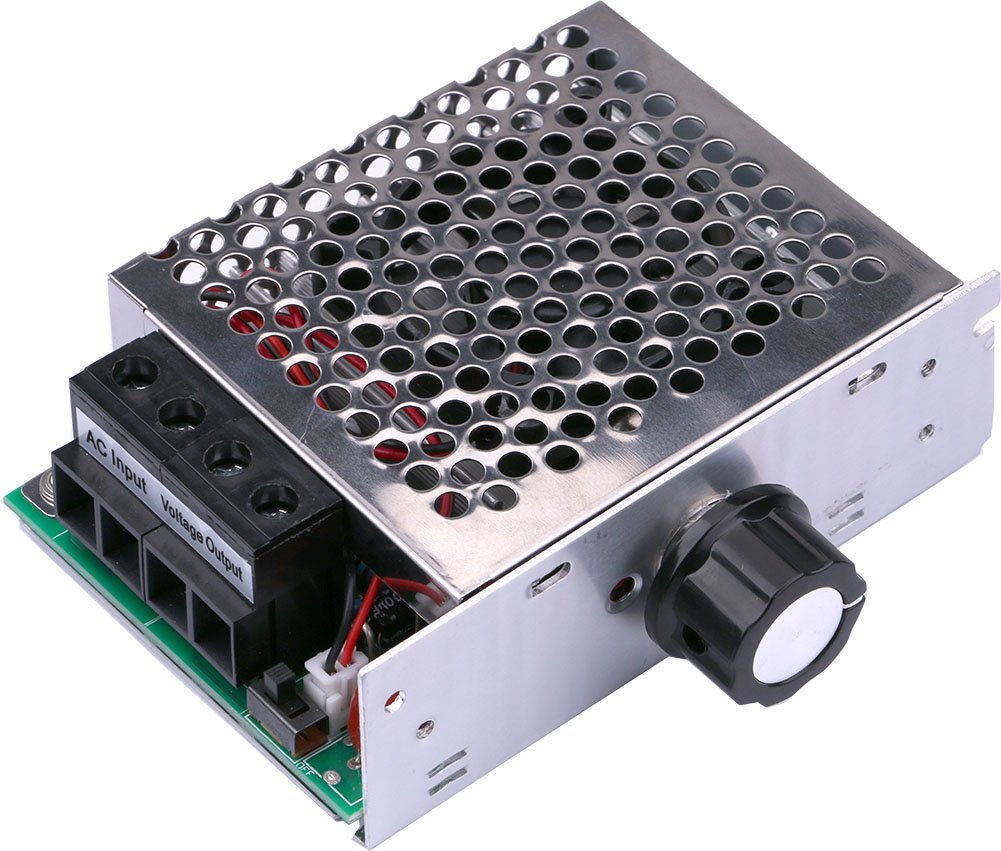 Yeeco AC 110V 10000W SCR Electronic Voltage Regulator Motor Speed Control Thermostat Governing Governor dimmer