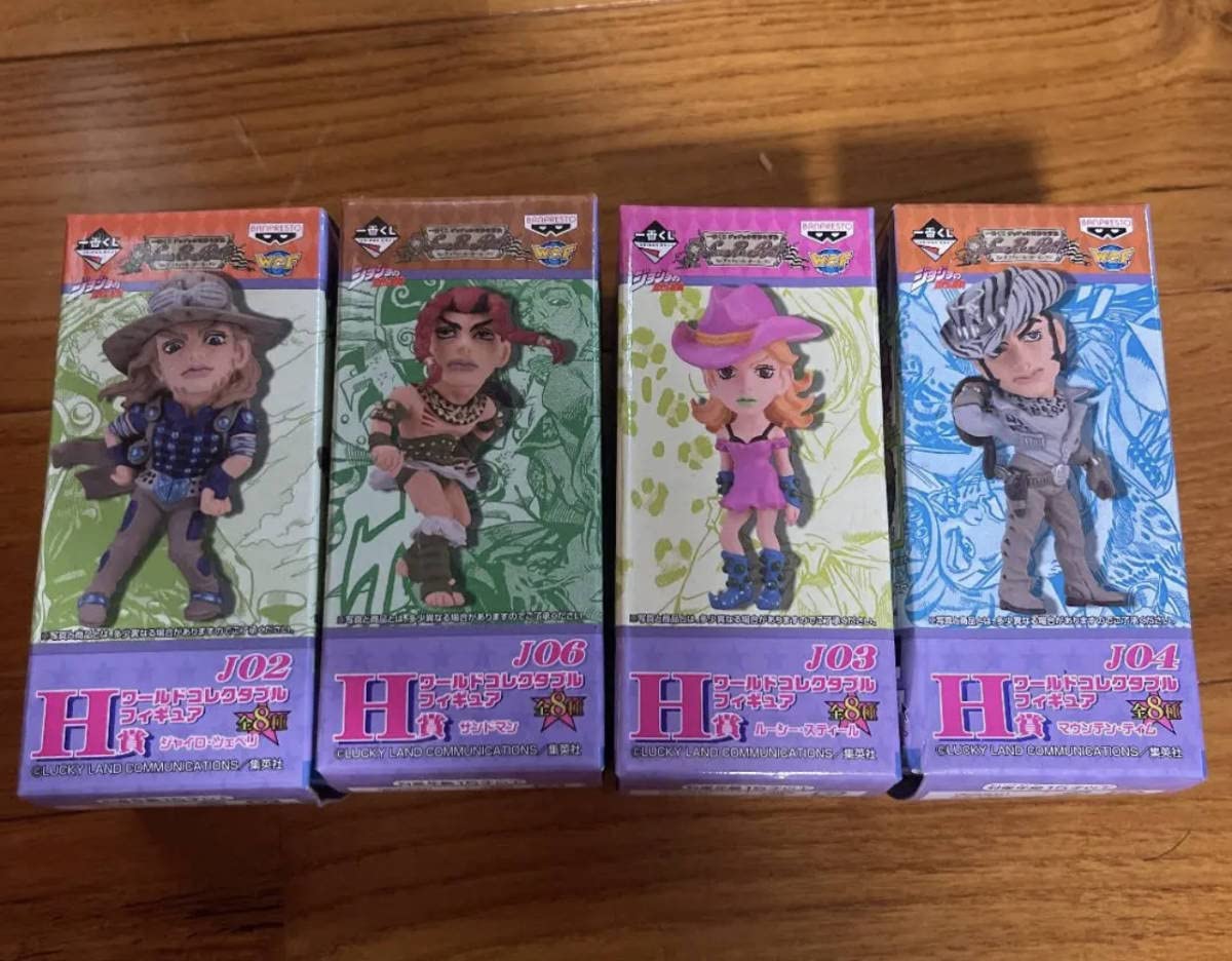 【未開封】スティール・ボール・ラン 一番くじ ワールドコレクタブルフィギュア Amazon.co.jp: 一番くじ ジョジョの奇妙な冒険 Part7 スティール