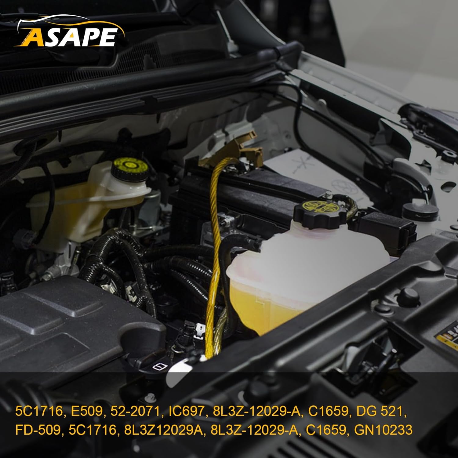 ASAPE Set of 8 Ignition Coil Pack with 8*Spark Plug Fit for 2009-2013 for Ford Expedition 5.4L 2008-2010 for Ford Explorer 4.6L 2009-2010 for Ford F-150 4.6L 5.4L, Replace DG 521 FD-509 5C1716