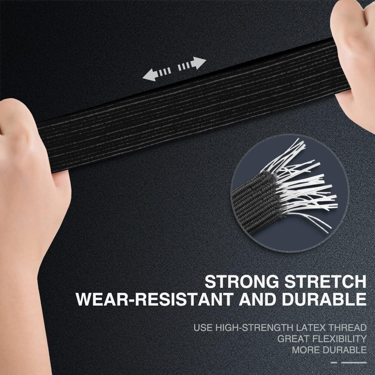 4 Pcs Adjustable Flat Bungee Straps 80 Inches Heavy Duty Bungee Cords with Metal Buckle Hooks Elastic Band Perfect Luggage Strap for Bike Motorcycle Truck Outdoor Camping Traveling (Black)