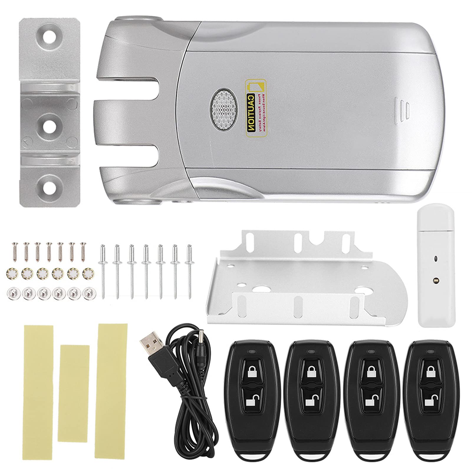 Serrure connectée Tuya WiFi - Système d'entrée sans clé avec télécommande, sécurité antivol pour la maison, matériau en alliage de zinc, installation facile