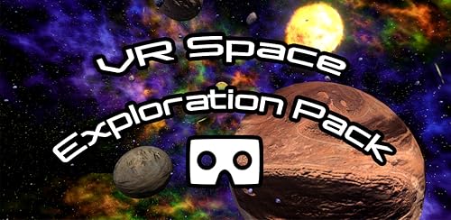 VR Space Exploration Pack for Google Cardboard glasses