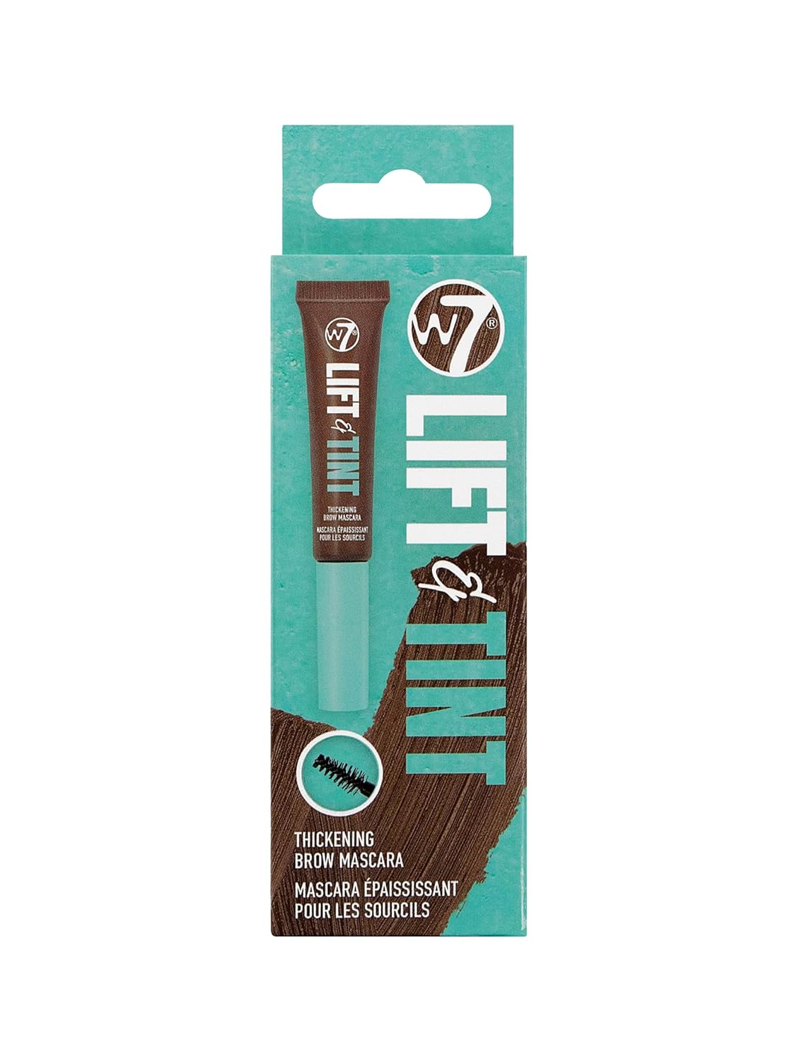 W7 Lift & Tint Thickening Brow Mascara - Brunette