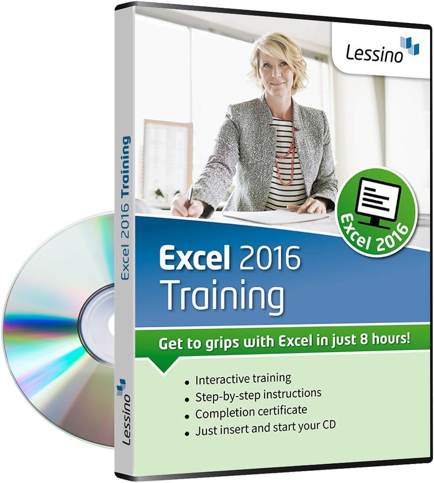 Excel 2016 Training - Get to grips with Excel in just 8 hours [1 user licence]