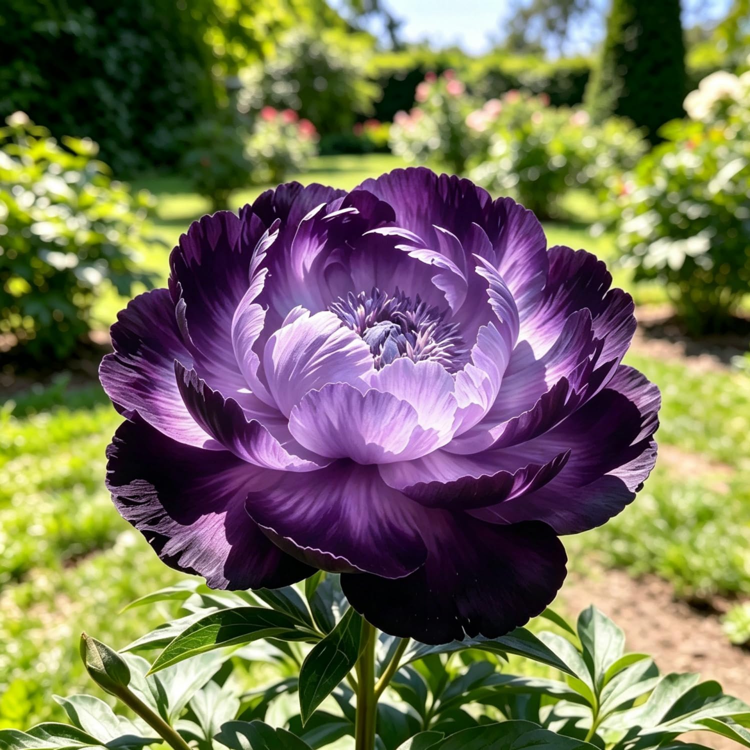 Peony : Vibrant and Colorful Flowers, Long-Lasting Bloom, Drought-Tolerant, top Choice for patios and Balconies Hardy Perennial, Excellent Display-50pcs-M — image 1