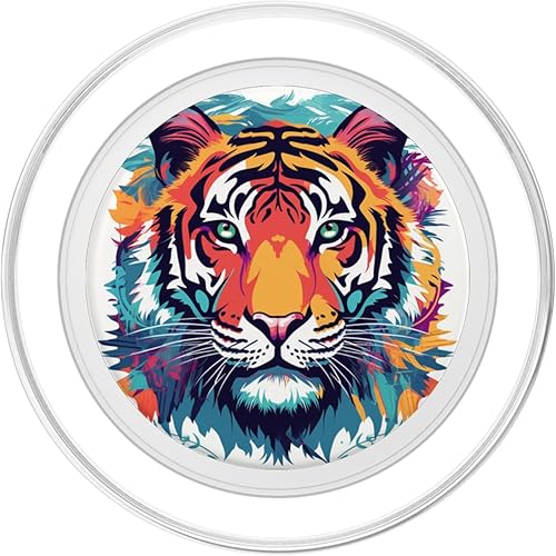Miniatura 8 de PopSockets PopGrip estándar de tigre de acuarela