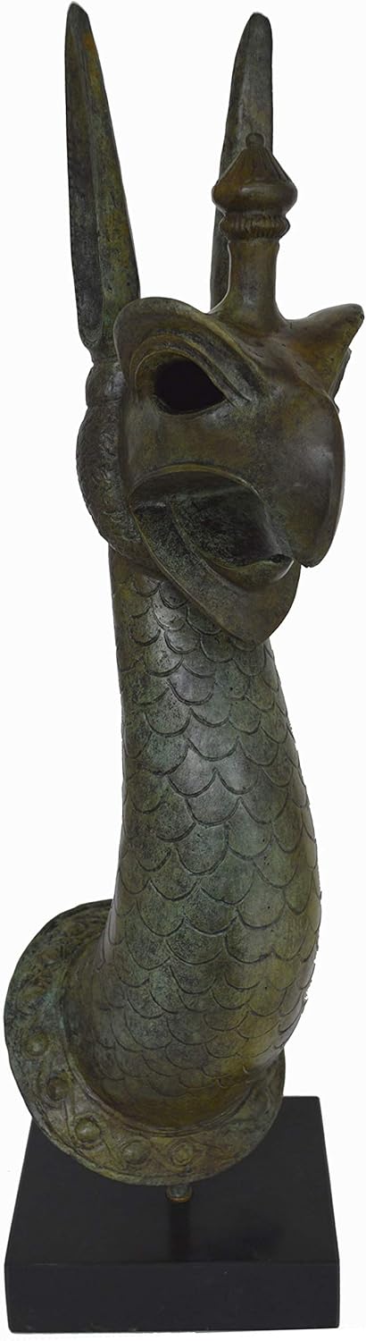 Bronze Griffin The Legendary Mythic Creature Great Statue Bust