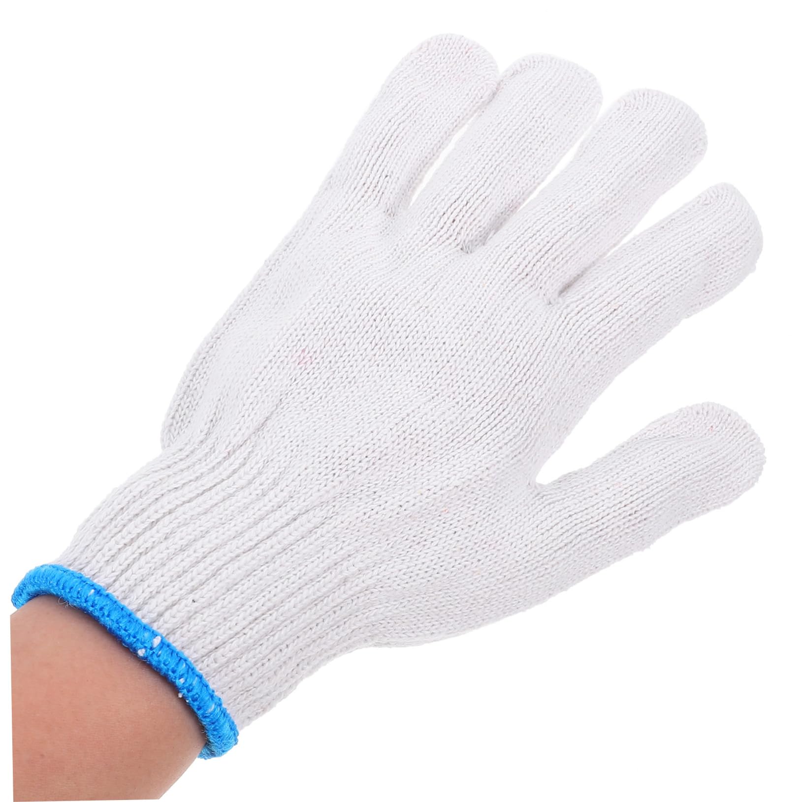 SUPVOX 20pares Guantes Trabajo Jardinería Exterior Resistentes Seguridad Cómodos Algodón