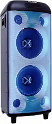 Caixa de Som Amplificada Polyvox Torre XT-990 TWS Bluetooth Full Led 2000W