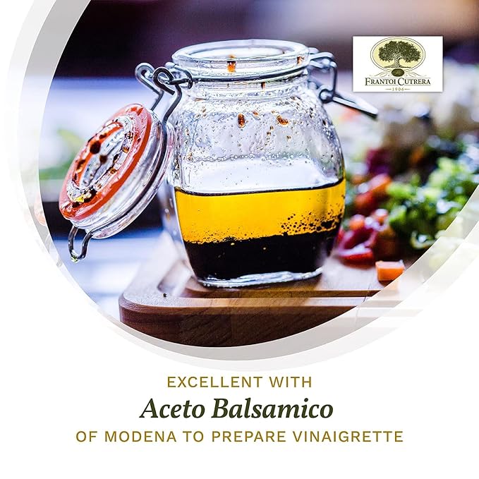 Frantoi Cutrera Aceite de Oliva Virgen Extra D.O.P. Siciliano 24.5 fl oz miniatura 6