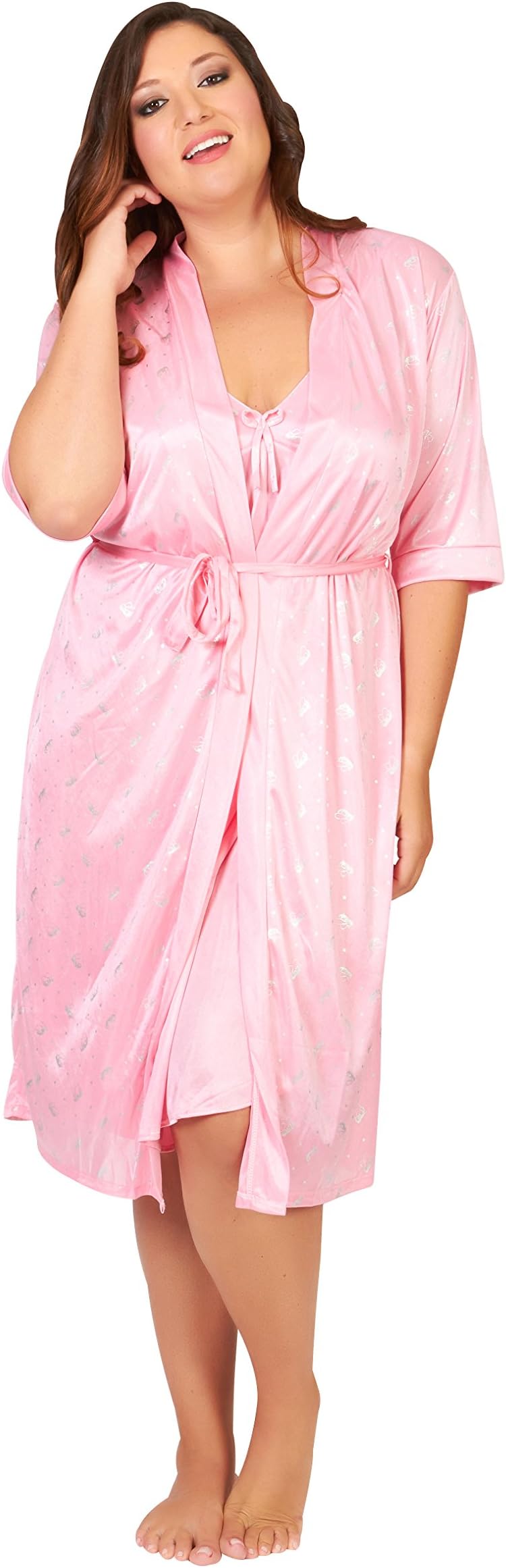 Sindrella Women's Robe & Gown Set