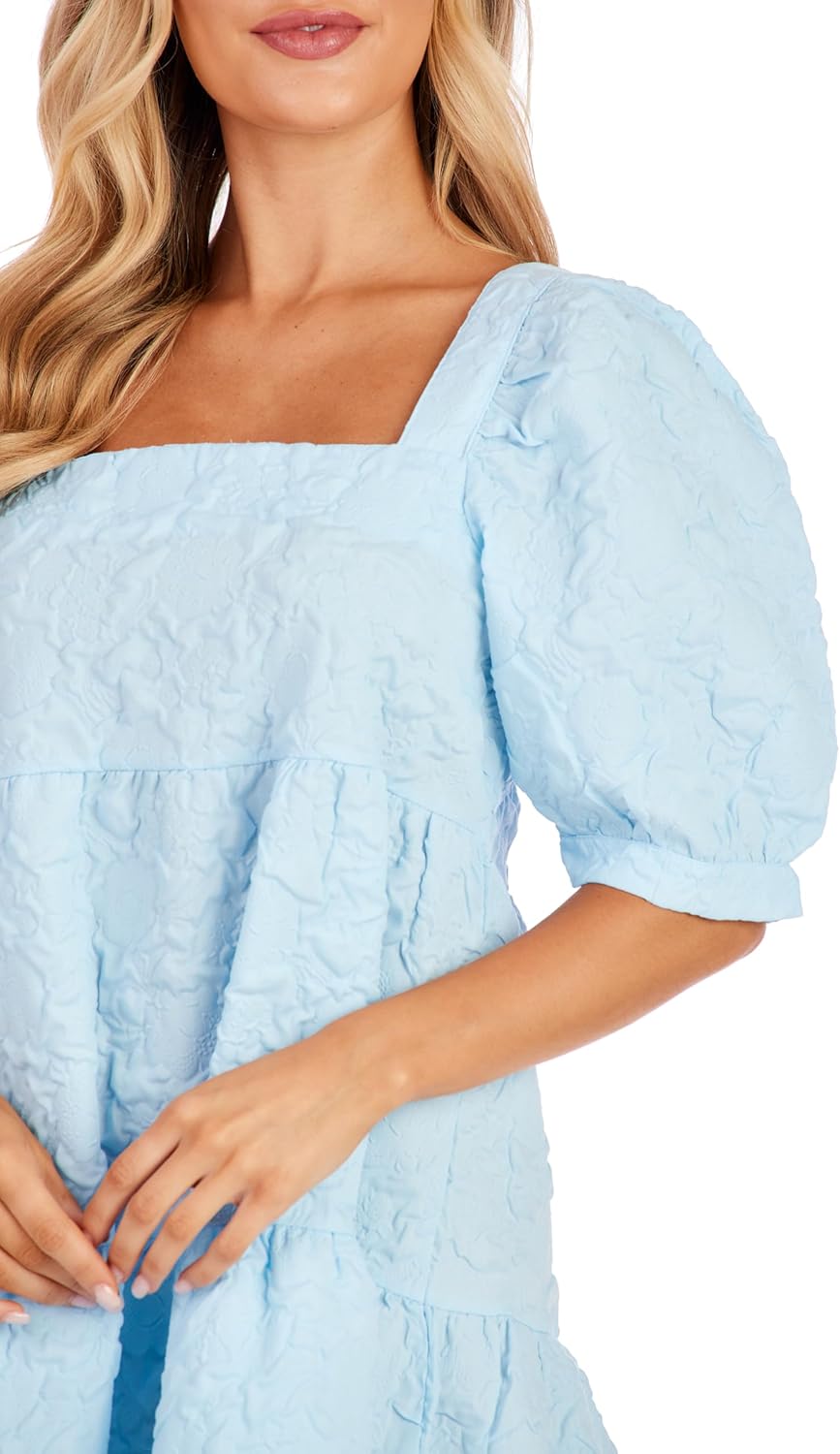 Mud Pie Womens Mud Pie Women's Barbara Tiered Dress - Image 3