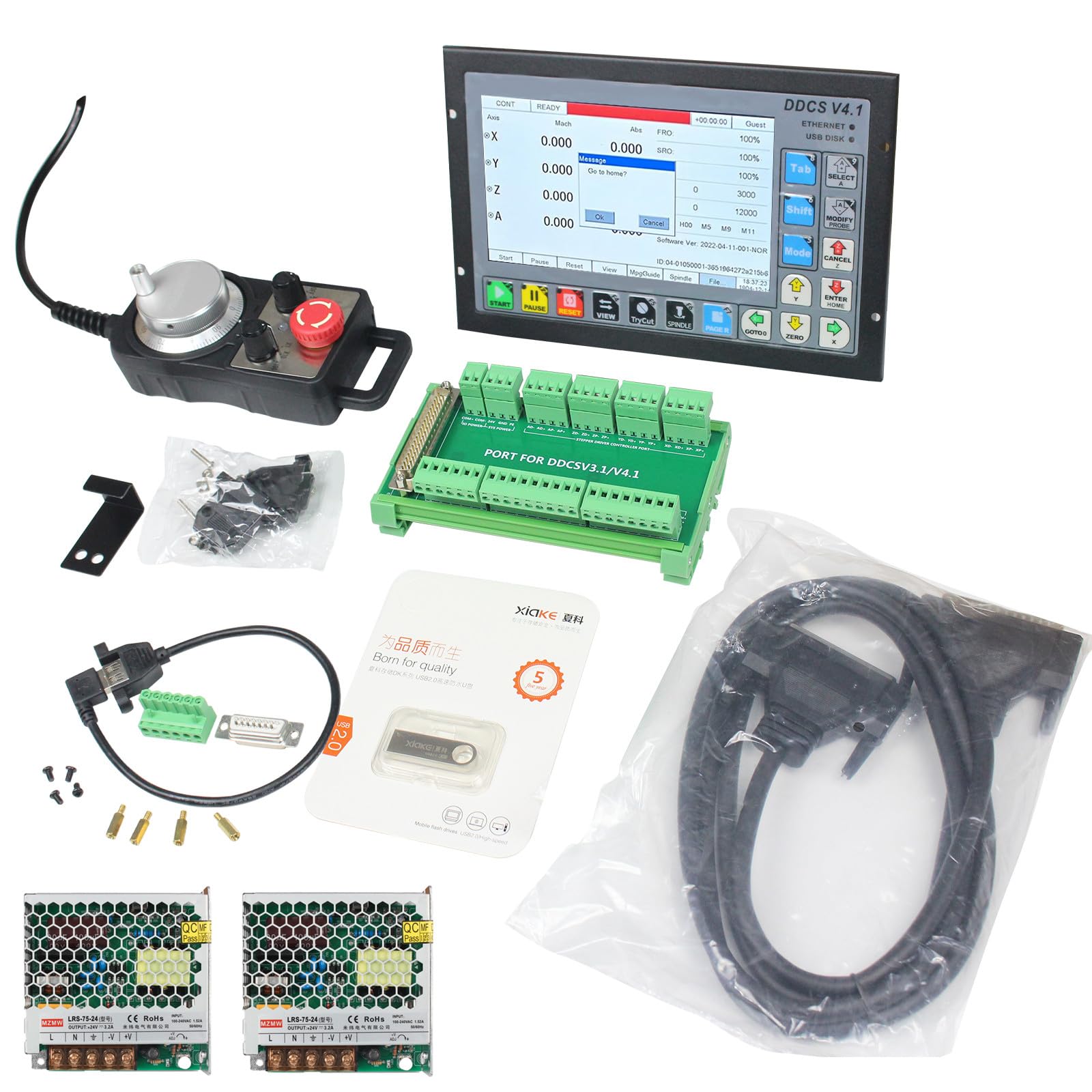 CNCTOPBAOS 4 Axis CNC Router Engraving Milling Machine Controller