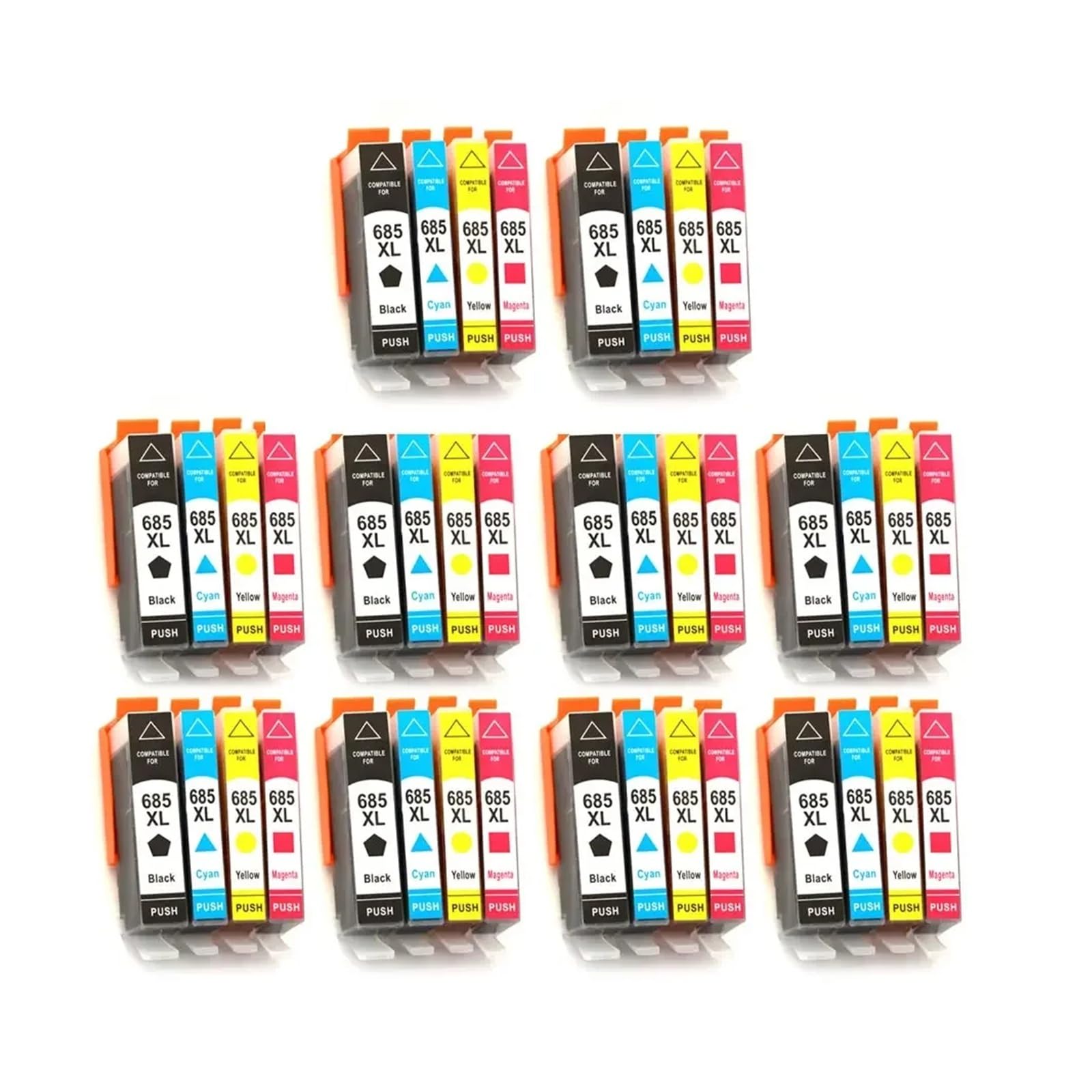 Cartucce d'inchiostro 685XL compatibili for HP DeskJet 3525 5525 4615