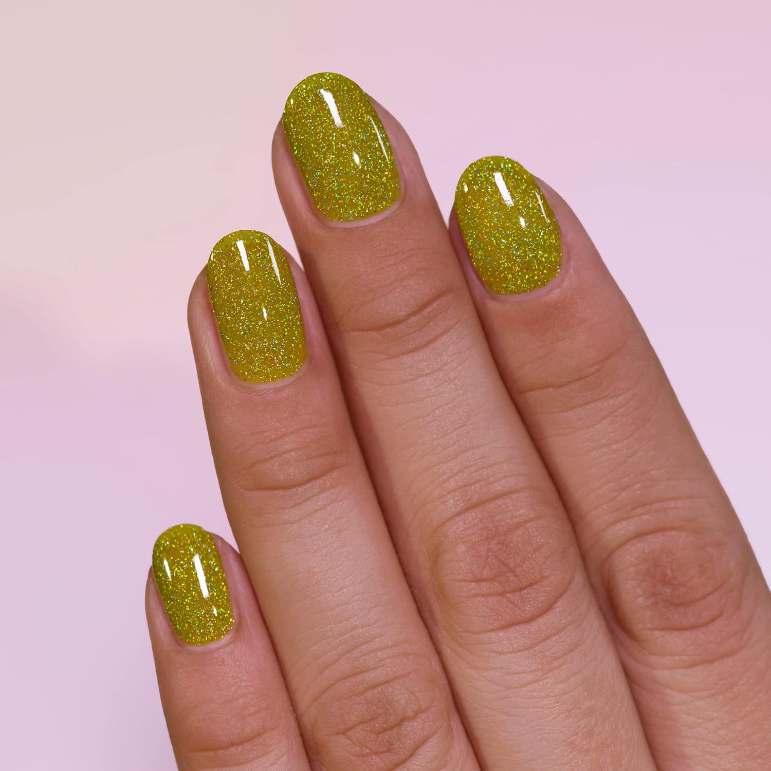 ILNP Clover - Juicy Pear Green Jelly Holographic Nail Polish