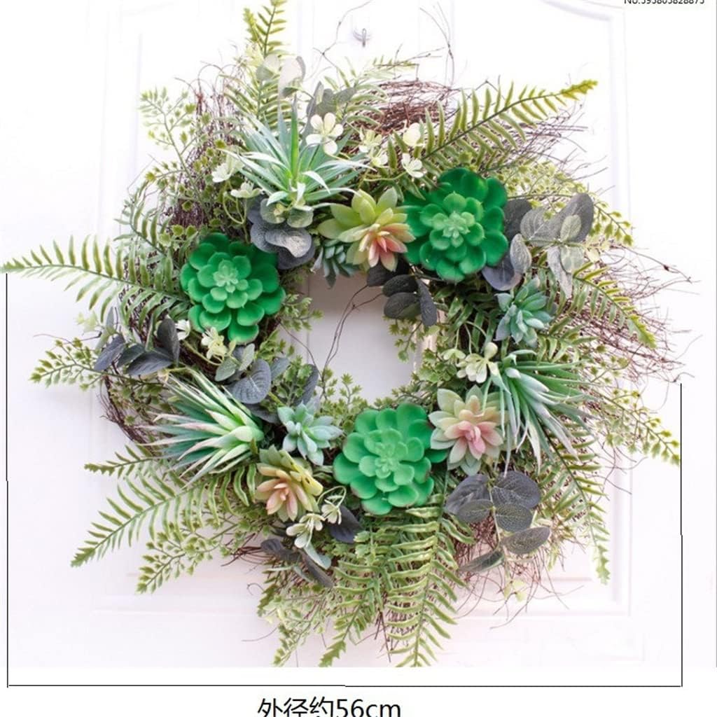 American Small Clear Door Decoration Wall Hanging Wreath