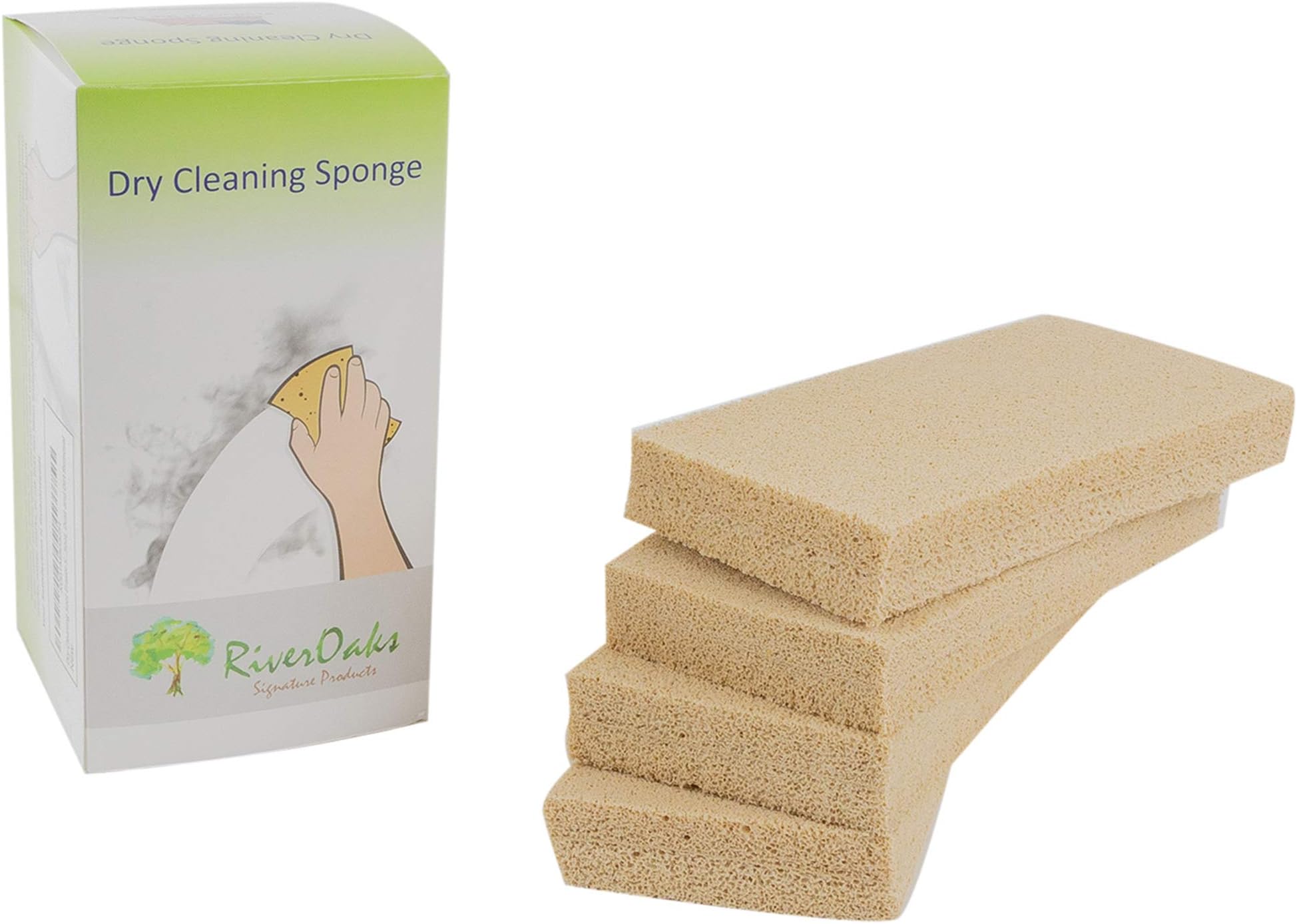 Dry Cleaning Soot Eraser Sponge - (4-Pack) Smoke, Soot, Dust and Dirt Remover
