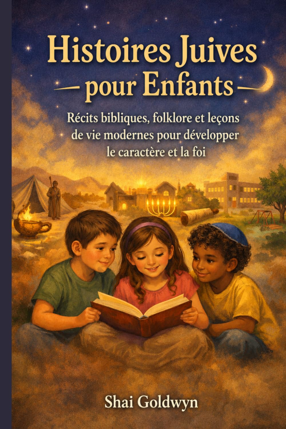 Histoires Juives pour Enfants: Récits bibliques, folklore et leçons de vie modernes pour développer le caractère et la foi