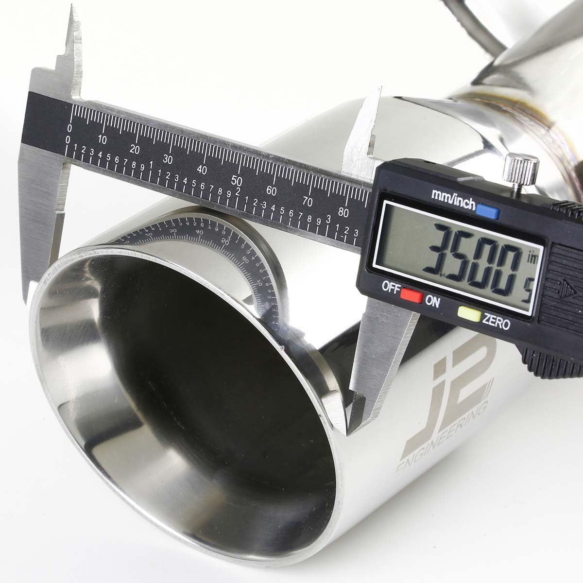 J2 Engineering J2-CBE-OS-064 Muffler CatBack Exhaust System [Compatible with 12-15 Honda Civic 2-Dr Coupe, Do NOT Fit Si Models]