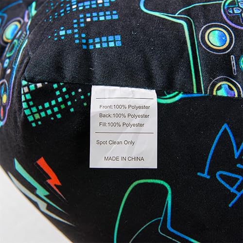 Miniatura 8 de Holawakaka Almohada de lectura con brazos, almohada de felpa con estampado de jugadores, para niños, adolescentes, chiquitas, sentadas en la cama,