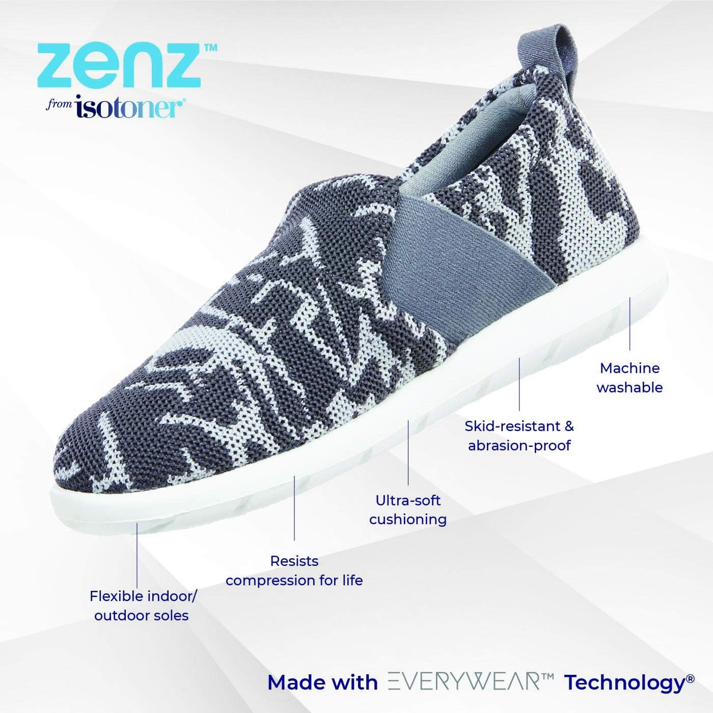 Isotoner Womens Sport Mesh Slipper - Image 5