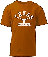 Vista 85 de Wes and Willy Camiseta de algodón orgánico de manga corta para niños de la NCAA