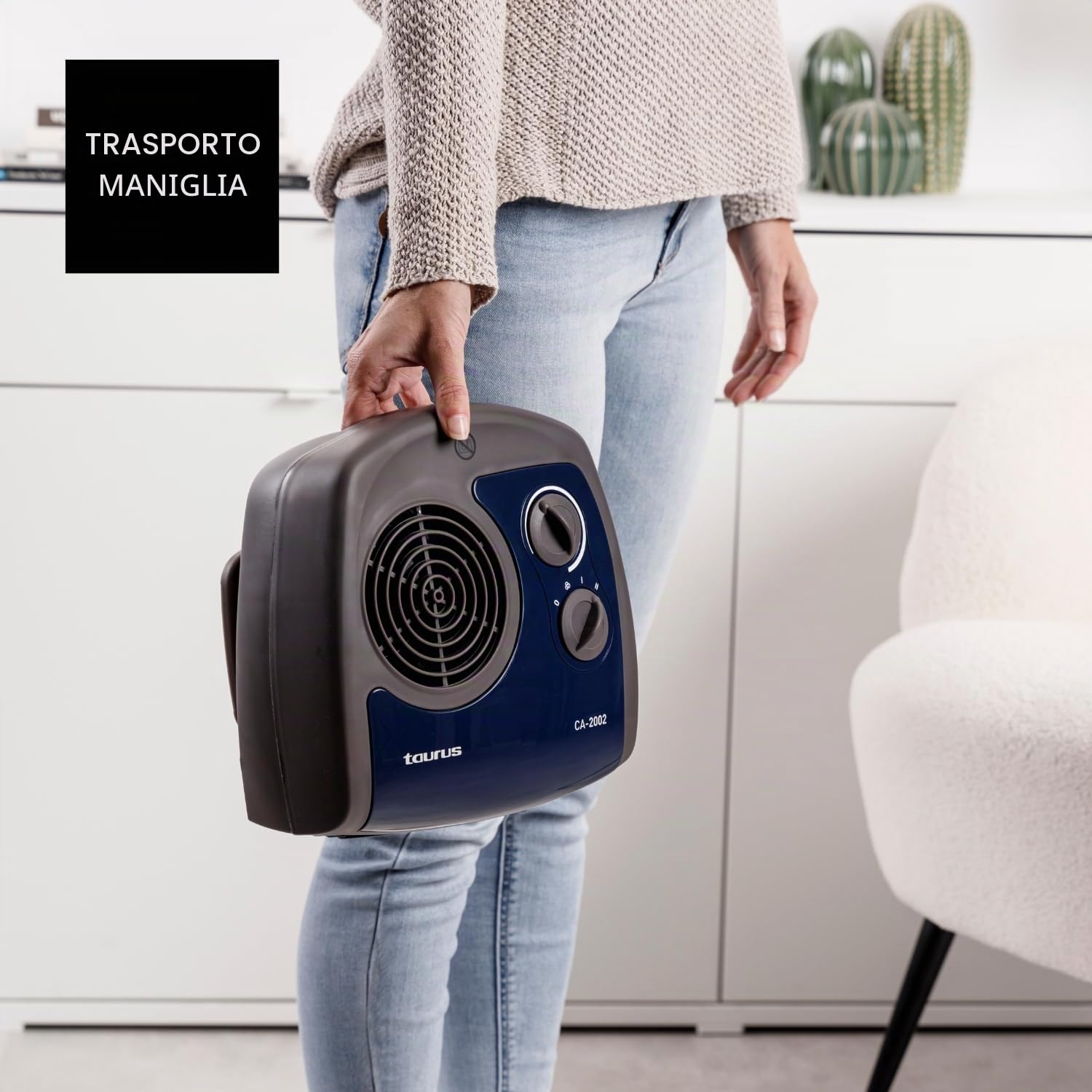 Taurus CA 2200 - Radiatore termoventilatore orientabile 2000 W