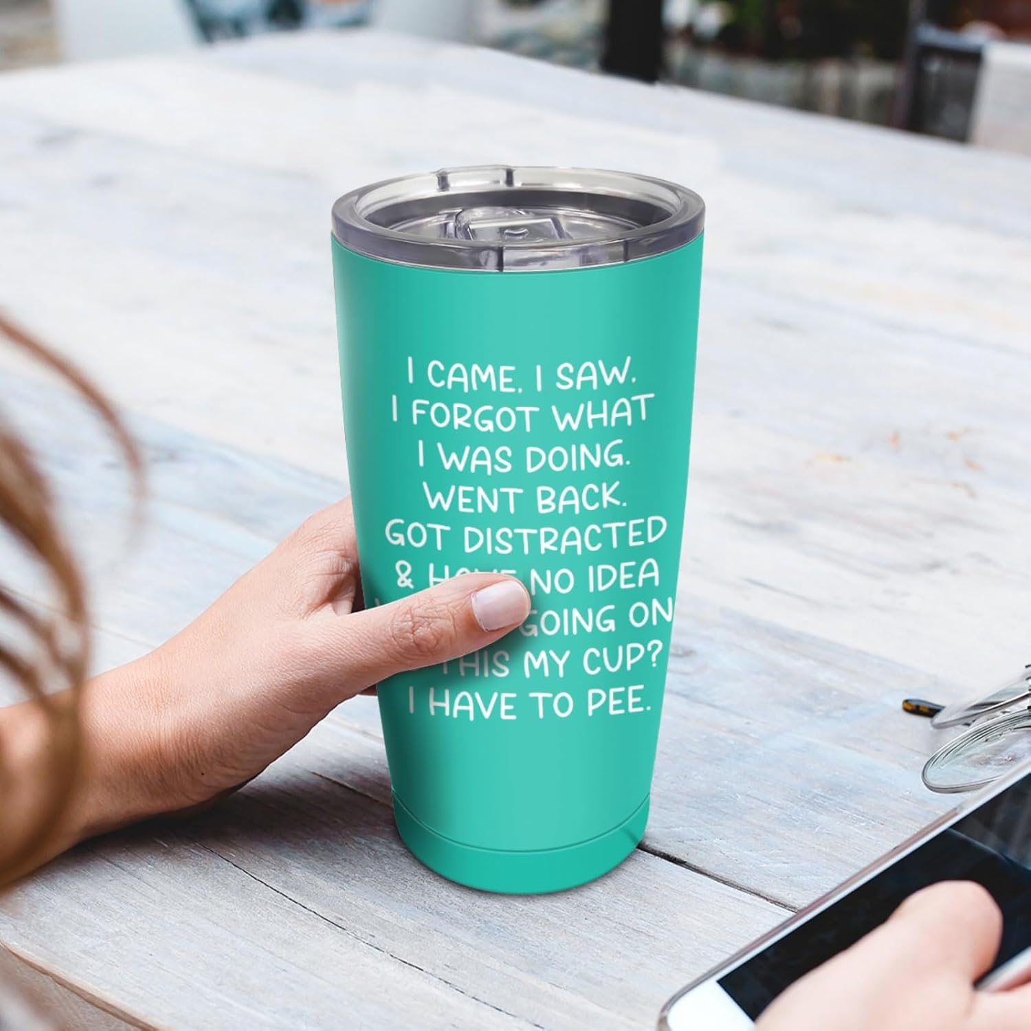 Funny Tumblers Senior Citizens 20 oz Tumbler with Lid and Straw I Came I Saw I Forgot What I Was Doing Tumbler Funny Sarcasm, Sarcastic gifts for Grandma Grandpa Mom Dad Aunt Birthday Gift Retirement - Image 6