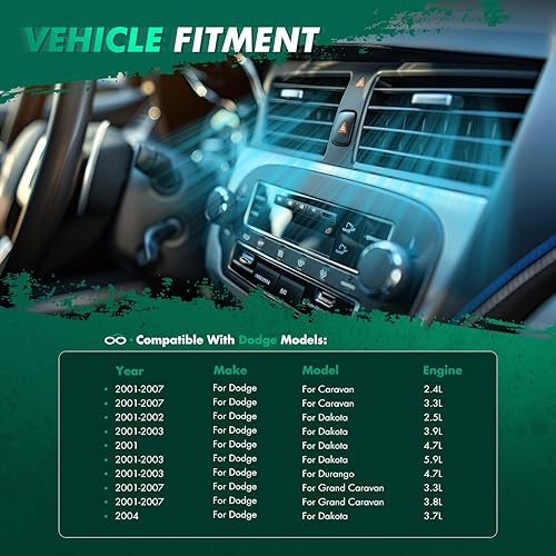 Vista 416 de SCITOO Reemplazo de actuador de puerta de mezcla de calentador HVAC para Ford F-150 2004-2008, para Ford para Lobo 2004-2008, para Lincoln para Mark