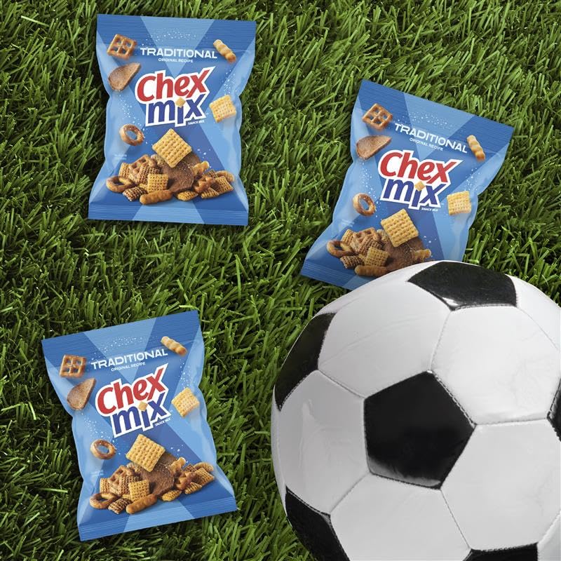 Chex Mix Traditional Snack Mix, 1.75 oz, 10 count