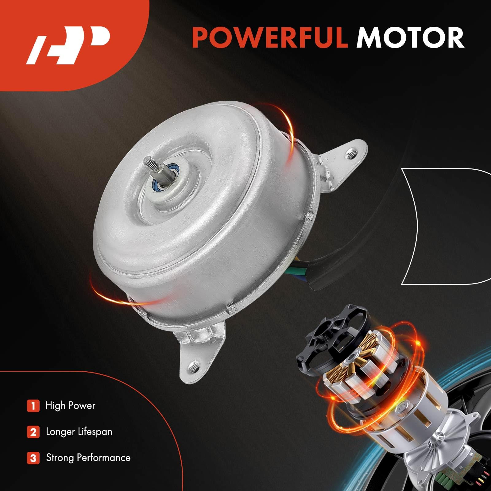 Amazon.com: A-Premium Engine Radiator Cooling Fan Motor