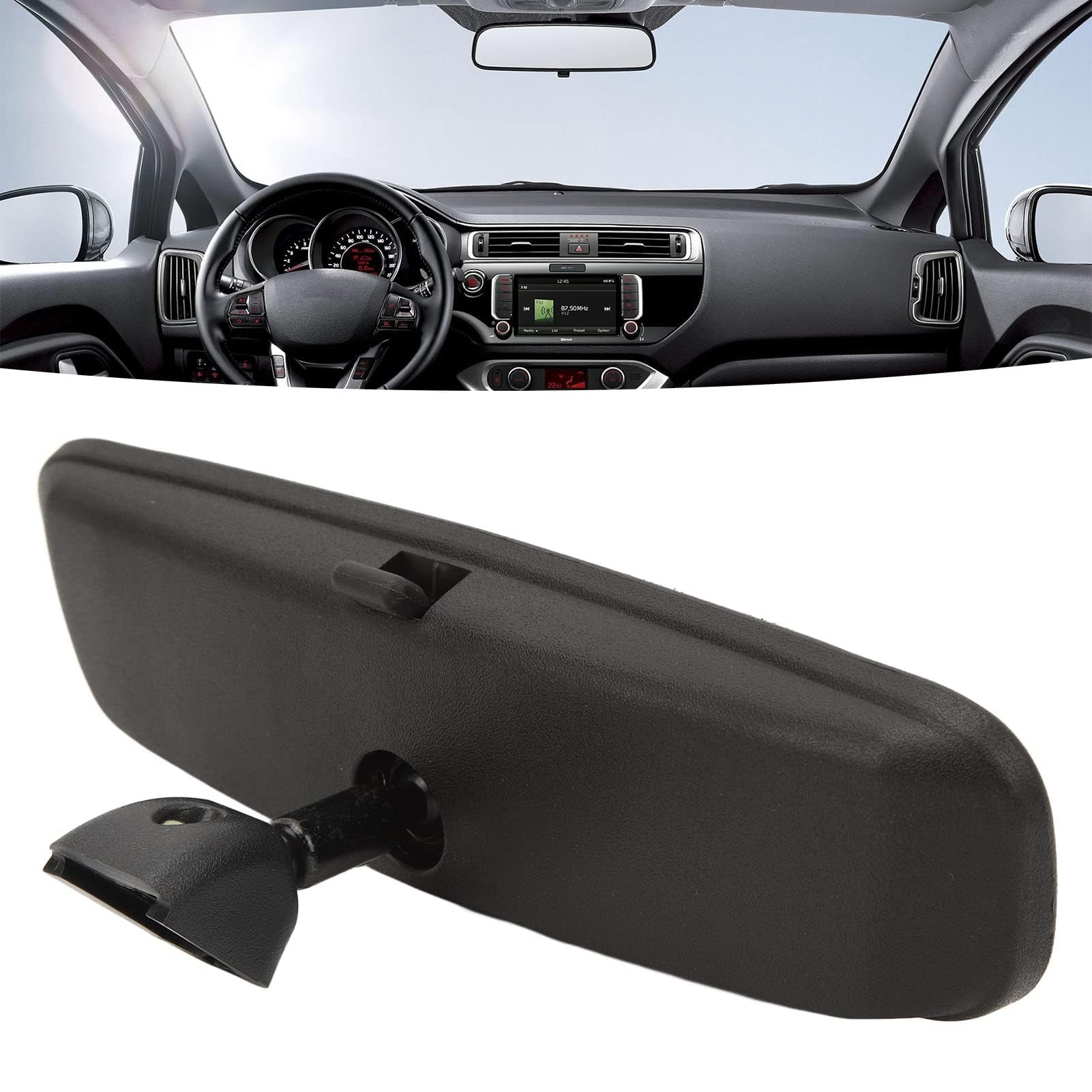 Specchietto Retrovisore Interno, 85101 3X100 ABS HD Antigraffio Specchietto Retrovisore Interno di Ricambio per Accent Tucson H350 I10 I20 I30 Ix20 Ix35