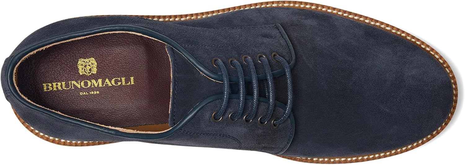 Bruno Magli Men's Dario Suede Sneakers, Lace-Up Casual Shoes