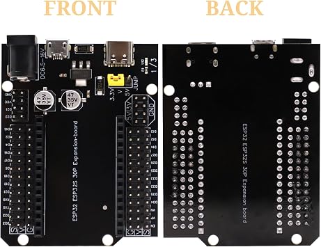 ESP ESP-32S Type C Development Board CH340 + DEVKIT V1 Power Supply Board Dual-Core WiFi + Bluetooth 2.4GHz for Arduino