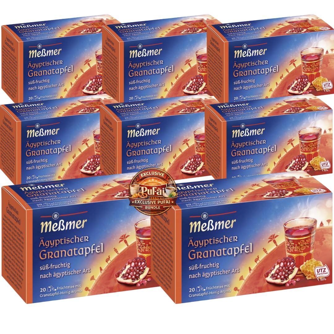 Meßmer Ägyptischer Granatapfel Tee 20 ST x 8 er Pack