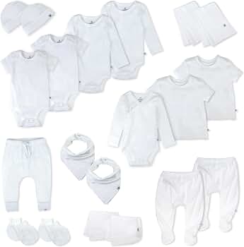 Amazon.com: HonestBaby Holiday Outfit Sets Tops and Bottoms 100