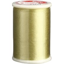 Superior Threads Tire Silk #50 3-Ply 50-Weight High Sheen Silk Embroidery Quilting Sewing Thread - 109 Yard Spool #203 Champagne