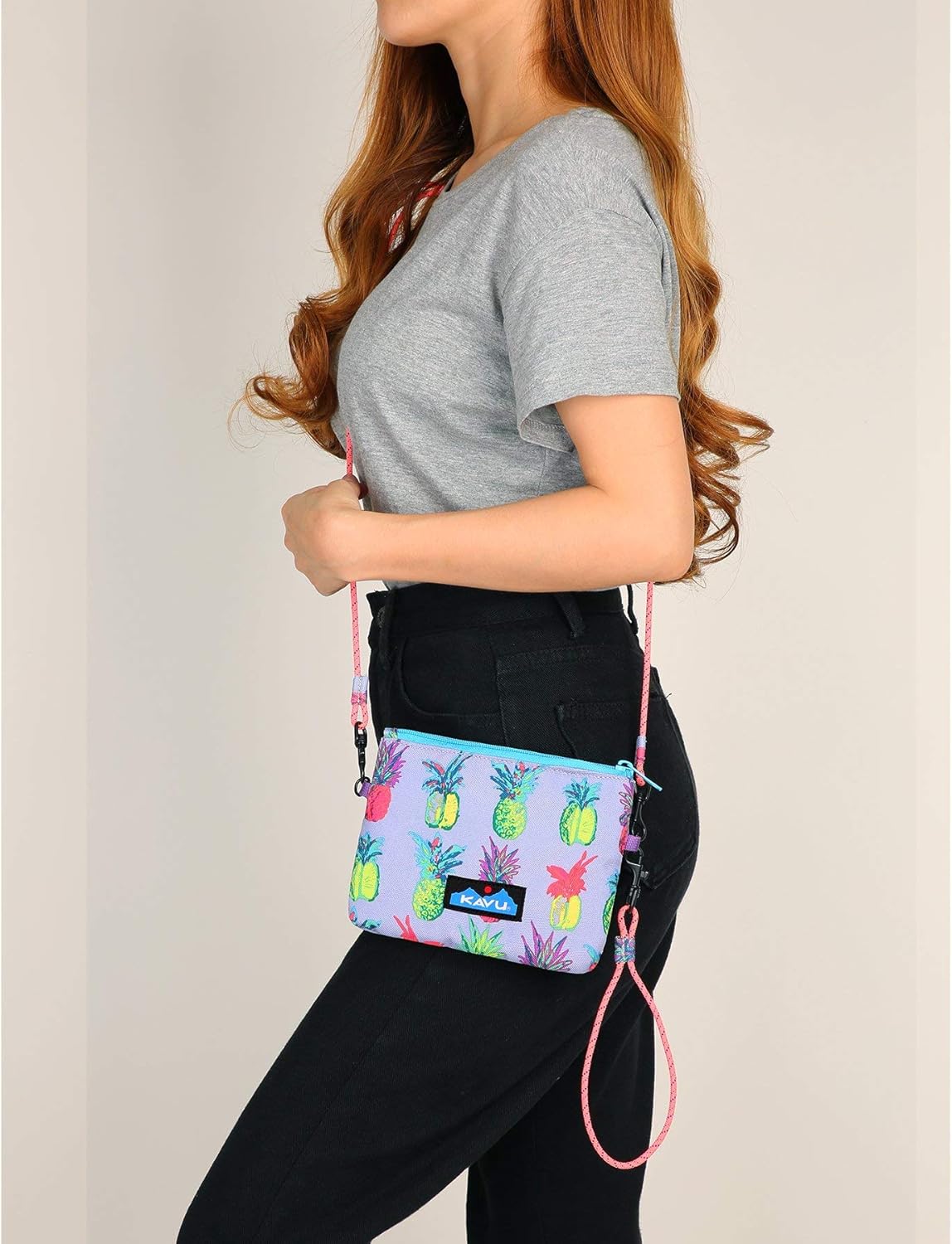 KAVU Renrose Crossbody Wallet with Rope Strap - Image 2