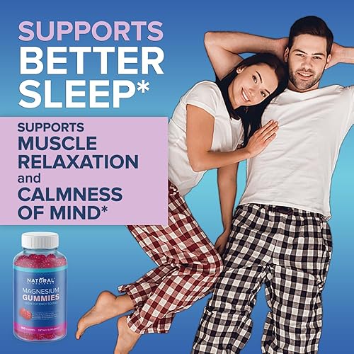 Miniatura 6 de Gomitas de magnesio sin azúcar para adultos, suplemento de magnesio de 500 mg de alta potencia, gomitas de citrato de magnesio de alta absorción,