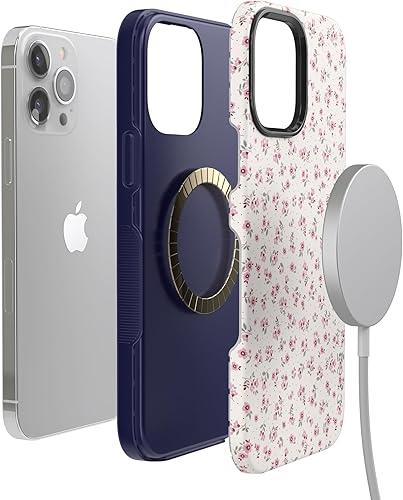 Miniatura 1745 de Casely Funda para iPhone 13 Pro Max Jardín dorado Floral de girasol amarillo Compatible con MagSafe Diseño protector audaz Jardín Dorado