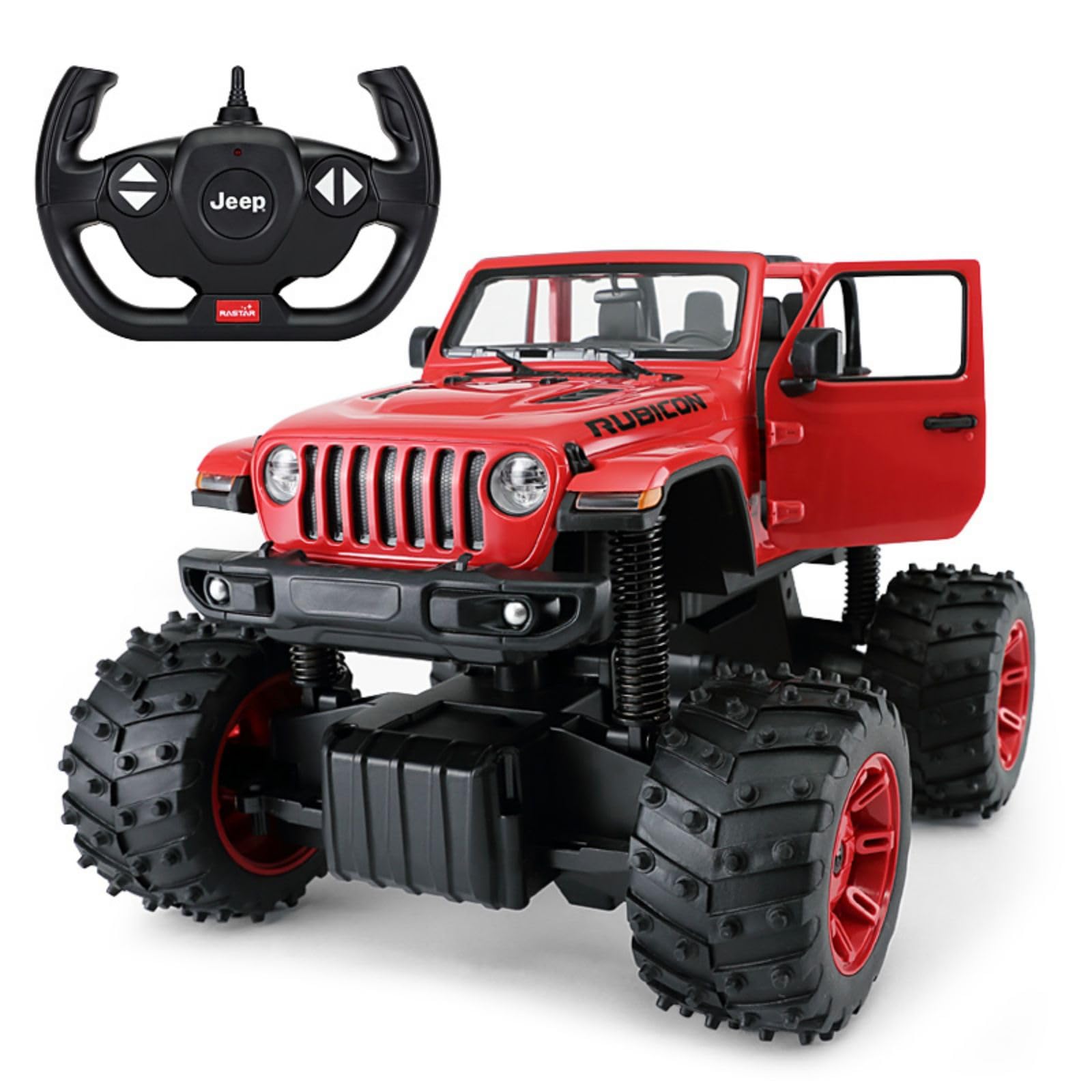 Amazon.com: RASTAR 79410 1/14 Jeep RC Car - Officially Licensed